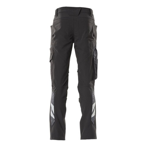Hose, Knietaschen, Stretch / Gr. 90C60,  Schwarz Produktbild Additional View 2 L