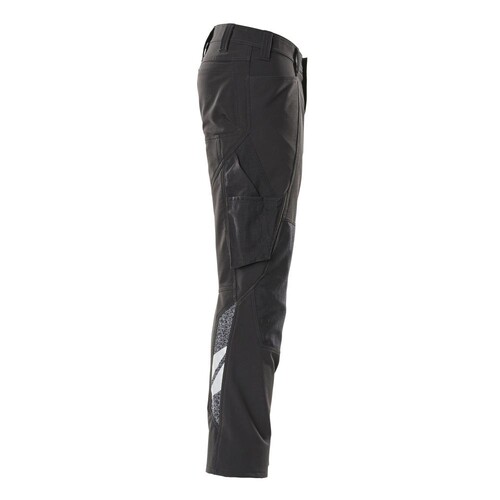 Hose, Knietaschen, Stretch / Gr. 90C60,  Schwarz Produktbild Additional View 3 L