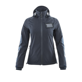 Hard Shell Jacke, Damen,geringes  Gewicht / Gr. S, Schwarzblau Produktbild