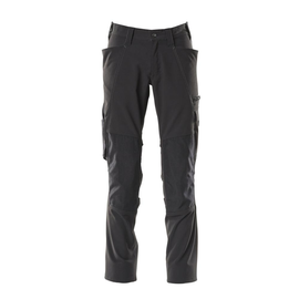 Hose, Knietaschen, Stretch / Gr. 76C46,  Schwarz Produktbild