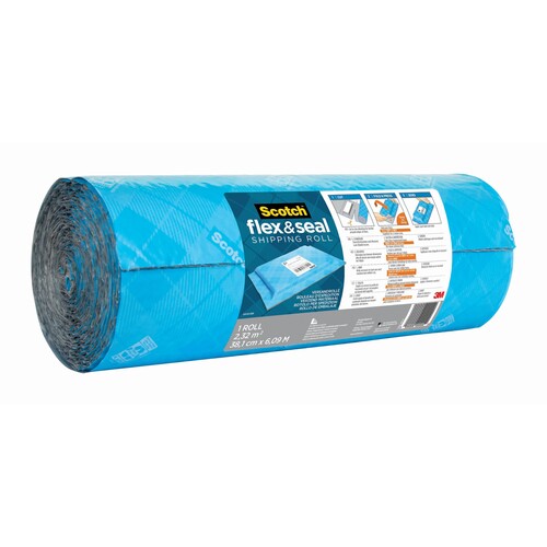 Versandrolle Scotch Flex & Seal gepolstert 38cmx6m 3M FS-1520 (RLL=6 METER) Produktbild