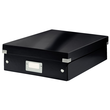 Organisationsbox WOW Click & Store 370x281x100mm mittel schwarz Leitz 6058-00-95 Produktbild