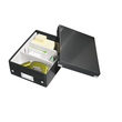 Organisationsbox WOW Click & Store 282x220x100mm klein schwarz Leitz 6057-00-95 Produktbild Additional View 2 S