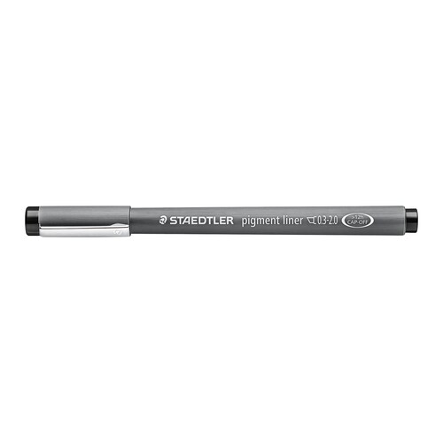 Tuschezeichner Pigment-Liner 308 2,0mm schwarz Staedtler 308C2-9 Produktbild Additional View 2 L