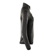 Fleecepullover mit kurzem Zipper, Damen  Microfleecejacke / Gr. XS,  Dunkelanthrazit/Schwarz Produktbild Additional View 3 S