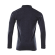 Polo-Shirt mit COOLMAX® PRO, Langarm /  Gr. XS ONE, Schwarzblau meliert Produktbild Additional View 2 S