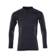 Polo-Shirt mit COOLMAX® PRO, Langarm /  Gr. S  ONE, Schwarzblau meliert Produktbild