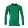 Polo-Shirt mit COOLMAX® PRO, Langarm /  Gr. XS ONE, Grasgrün  meliert/Grün Produktbild