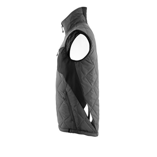 Winterweste mit CLI, leicht Thermoweste  / Gr. XL, Dunkelanthrazit/Schwarz Produktbild Additional View 1 L