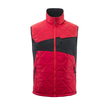 Winterweste mit CLI, leicht Thermoweste  / Gr. XS, Verkehrsrot/Schwarz Produktbild