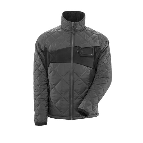 Jacke mit CLI, wasserabweisend  Thermojacke / Gr. XS,  Dunkelanthrazit/Schwarz Produktbild