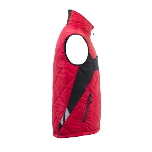 Winterweste mit CLI, leicht Thermoweste  / Gr. 2XL, Verkehrsrot/Schwarz Produktbild Additional View 3 L