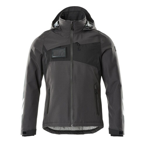 Winterjacke mit CLI-Futter / Gr. M,  Dunkelanthrazit/Schwarz Produktbild