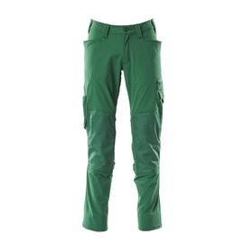Hose, Knietaschen, Stretch / Gr. 76C56,  Grün Produktbild