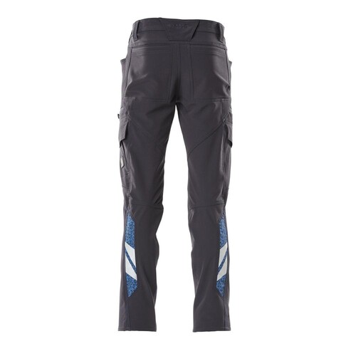 Hose, Schenkeltaschen, Stretch / Gr.  76C48, Schwarzblau Produktbild Additional View 2 L