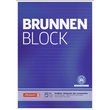 Briefblock A4 liniert 50Blatt 70g Recycling Brunnen 10-5261701 Produktbild