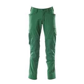 Hose, Knietaschen, Stretch / Gr. 90C46,  Grün Produktbild
