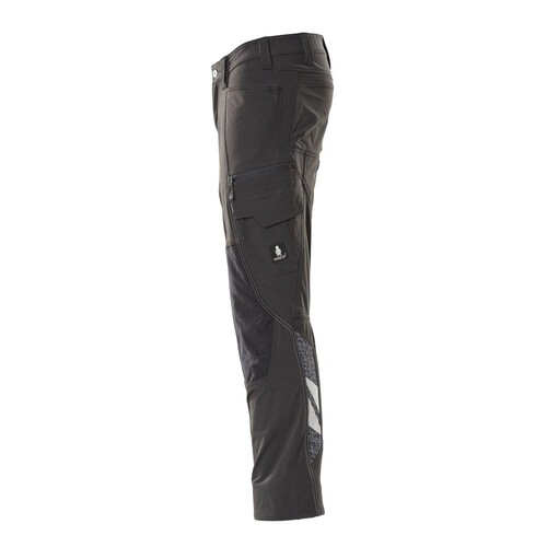Hose, Knietaschen, Stretch / Gr. 76C56,  Schwarz Produktbild Additional View 1 L