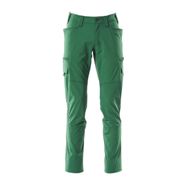 Hose, Schenkeltaschen, Stretch / Gr.  90C46, Grün Produktbild
