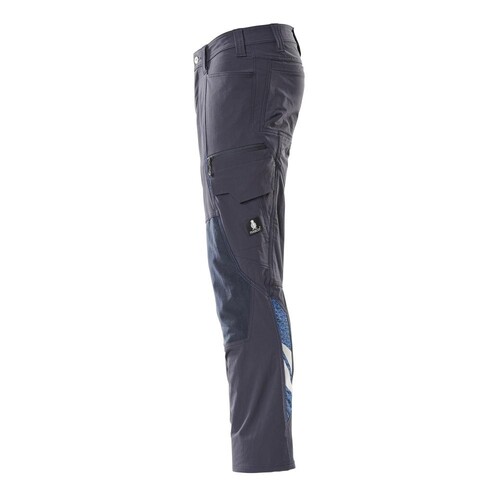 Hose, Knietaschen, Stretch / Gr. 82C52,  Schwarzblau Produktbild Additional View 1 L