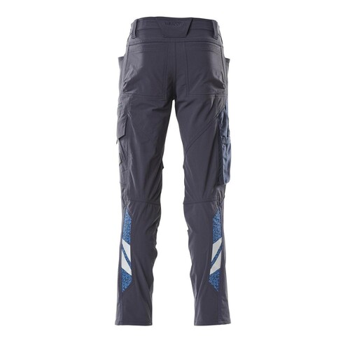 Hose, Knietaschen, Stretch / Gr. 82C52,  Schwarzblau Produktbild Additional View 2 L