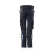 Hose, Damenpassform, Pearl, extra  leicht / Gr. 82C36, Schwarzblau Produktbild Additional View 2 S