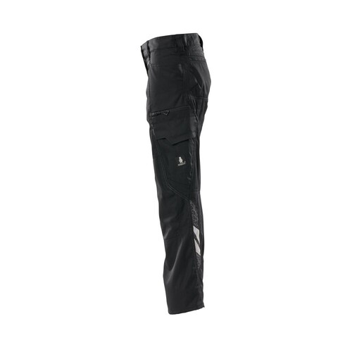 Hose, Damenpassform, Pearl, extra  leicht / Gr. 82C38, Schwarz Produktbild Additional View 1 L