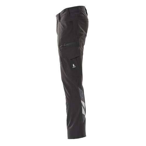 Hose, Schenkeltaschen, Stretch / Gr.  76C48, Schwarz Produktbild Additional View 1 L
