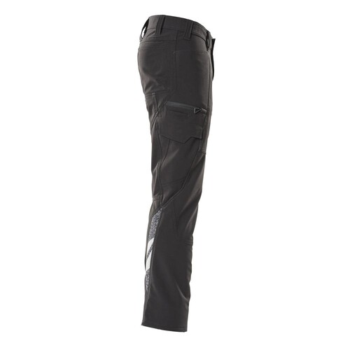 Hose, Schenkeltaschen, Stretch / Gr.  76C48, Schwarz Produktbild Additional View 3 L