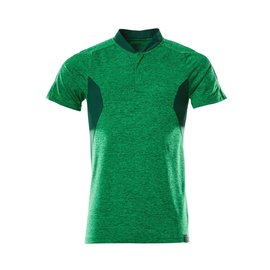 Polo-Shirt, COOLMAX®PRO,moderne  Passform / Gr. L  ONE, Grasgrün   meliert/Grün Produktbild