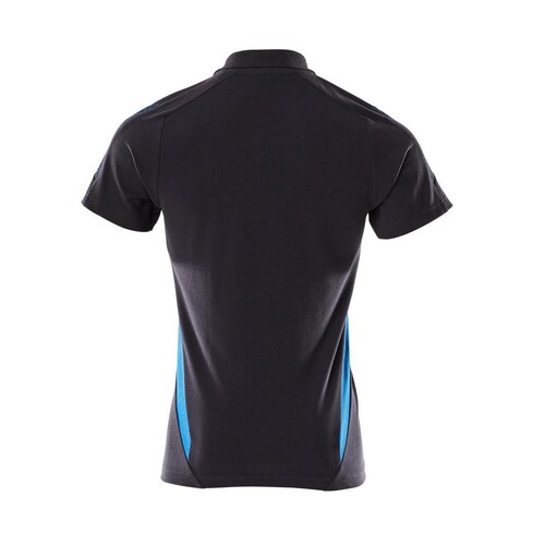 Polo-Shirt, moderne Passform / Gr.  2XLONE, Schwarzblau/Azurblau Produktbild Additional View 2 L
