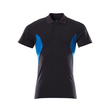 Polo-Shirt, moderne Passform / Gr. L   ONE, Schwarzblau/Azurblau Produktbild