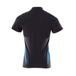 Polo-Shirt, moderne Passform / Gr.  2XLONE, Schwarzblau/Azurblau Produktbild Additional View 1 S