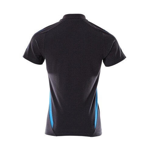 Polo-Shirt, moderne Passform / Gr.  2XLONE, Schwarzblau/Azurblau Produktbild Additional View 1 L