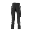 Hose mit Knietaschen, Stretch-Einsätze  / Gr. 82C70, Schwarz Produktbild Additional View 2 S