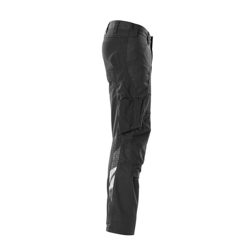 Hose mit Knietaschen, Stretch-Einsätze  / Gr. 82C70, Schwarz Produktbild Additional View 3 L
