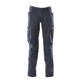 Hose mit Knietaschen, Stretch-Einsätze  / Gr. 82C54, Schwarzblau Produktbild