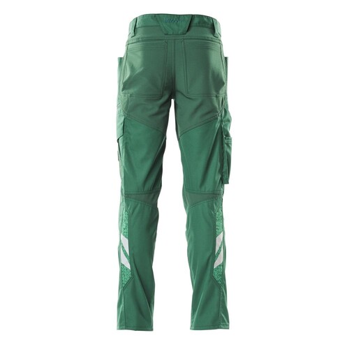 Hose mit Knietaschen, Stretch-Einsätze  / Gr. 82C52, Grün Produktbild Additional View 2 L