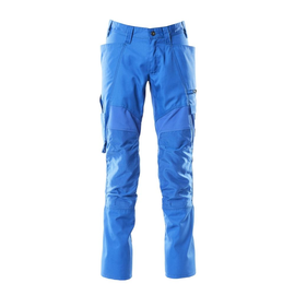 Hose mit Knietaschen, Stretch-Einsätze  / Gr. 82C68, Azurblau Produktbild