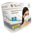 Mund- u. Nasenmaske FFP2 /S-X MASKE weiß CE2841 / EN149:2001+A1:2009 Produktbild Additional View 1 S