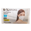 Mund- u. Nasenmaske FFP2 /S-X MASKE weiß CE2841 / EN149:2001+A1:2009 Produktbild Additional View 2 S