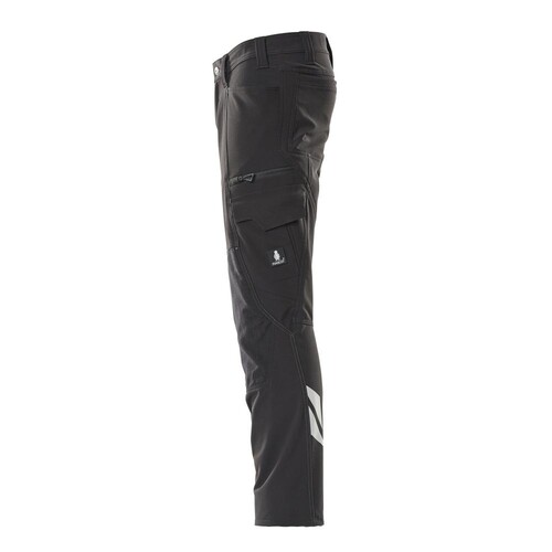 Hose, Knietaschen, Stretch / Gr. 82C49,  Schwarz Produktbild Additional View 1 L