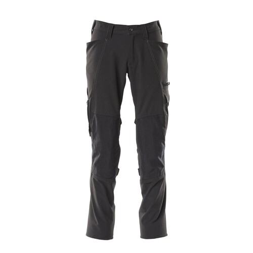 Hose, Knietaschen, Stretch / Gr. 76C54,  Schwarz Produktbild