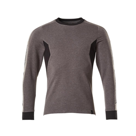 Sweatshirt, moderne Passform / Gr.  3XLONE, Dunkelanthrazit/Schwarz Produktbild