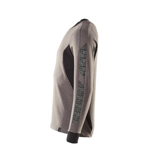 Sweatshirt, moderne Passform / Gr.  2XLONE, Dunkelanthrazit/Schwarz Produktbild Additional View 1 L