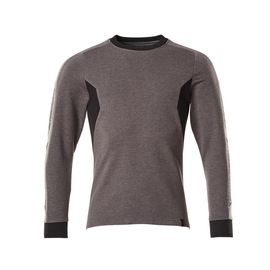 Sweatshirt, moderne Passform / Gr. S   ONE, Dunkelanthrazit/Schwarz Produktbild