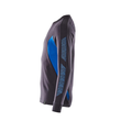 Sweatshirt, moderne Passform / Gr. S   ONE, Schwarzblau/Azurblau Produktbild Additional View 1 S