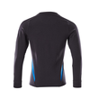 Sweatshirt, moderne Passform / Gr. S   ONE, Schwarzblau/Azurblau Produktbild Additional View 2 S