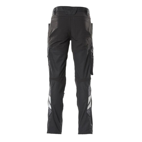 Hose mit Knietaschen, Stretch-Einsätze  / Gr. 82C60, Schwarz Produktbild Additional View 2 L