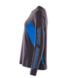 T-Shirt, Langarm, Damen / Gr. XS ONE,  Schwarzblau/Azurblau Produktbild Additional View 1 S